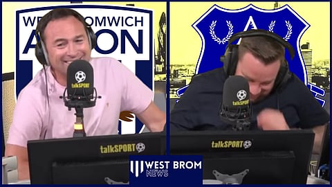 Jason Cundy and Jamie O'Hara react to West Brom and Everton comparison [credit: talkSPORT on YouTube]