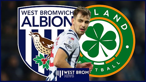 West Brom and Ireland midfielder Jayson Molumby [Credit: Imago]