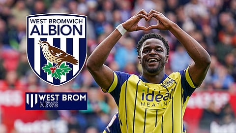West Brom striker Josh Maja (Credit: Imago)