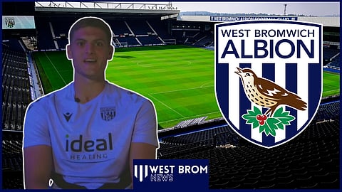 Caleb Taylor, West Brom defender. Credit: West Brom YouTube
