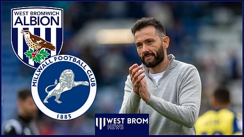 West Brom manager Carlos Corberan (Credit: Imago).
