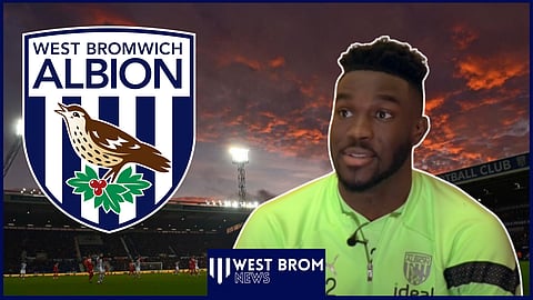 Daryl Dike, West Brom striker. Credit: West Brom YouTube
