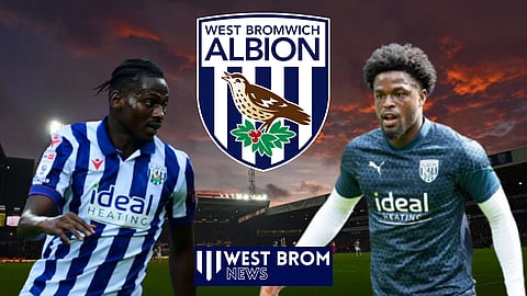 Josh Maja and Ousmane Diakite have endured mixed fortunes for West Brom [Credit: Imago]
