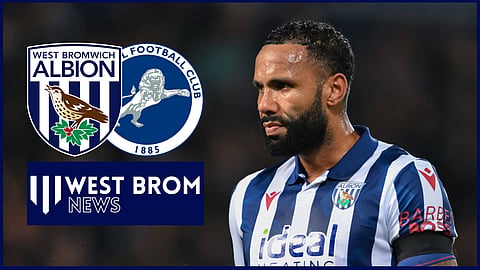 Kyle Bartley involved in "bizarre" incident in West Brom v Millwall. Credit: Imago