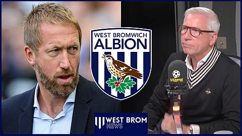 Alan Pardew attempted to bring Graham Potter to West Brom 
Credit: talkSPORT on YouTube