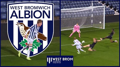 West Brom U21 talent Ollie Bostock [@WBA on X]