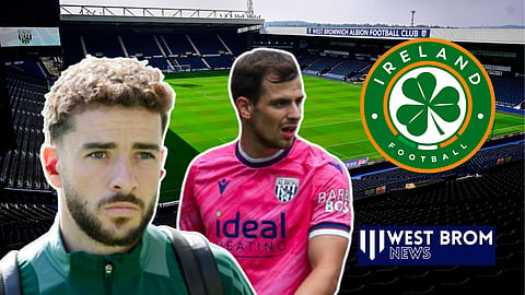West Brom duo Mikey Johnston and Jayson Molumby are regulars for Ireland [Credit: Imago]