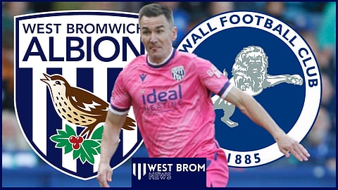 West Brom midfielder Jed Wallace could feature v Millwall [Credit: Imago]