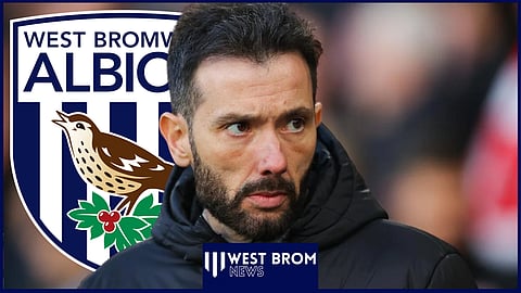 Carlos Corberan has left West Brom. (Credit - Imago)