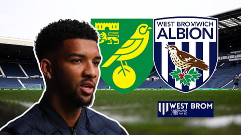 Mason Holgate scored for West Brom against Norwich City [Credit: Imago]