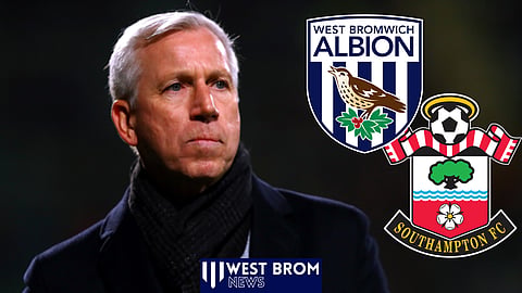 Alan Pardew managed West Brom and Southampton.