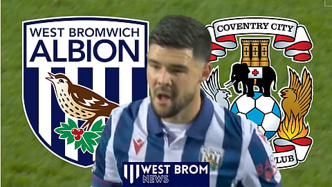 Alex Mowatt scored in West Brom v Coventry City [Credit - Sky Sports]