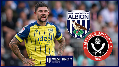 Alex Mowatt talks needed ahead of West Brom v Sheffield United. Credit: Imago