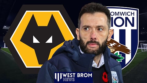 West Brom boss Carlos Corberan is wanted by Wolves (Credit - Imago)