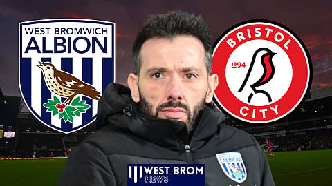 Carlos Corberan's West Brom took on Bristol City at The Hawthorns [Credit: Imago]