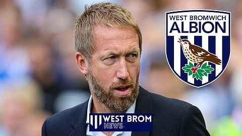Graham Potter has been touted to succeed Carlos Corberan at West Brom.