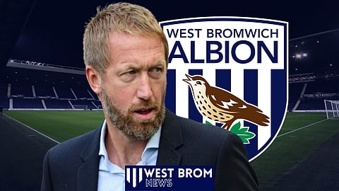 West Brom fans like Graham Potter. (Credit - Imago)