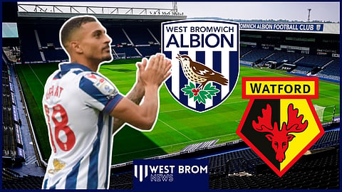 Karlan Grant could be absent for Watford v West Brom. Credit: Imago