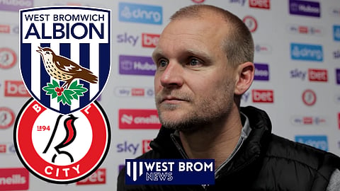 Bristol City boss Liam Manning is a candidate for West Brom [Credit: Bristol City on YouTube]