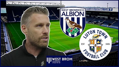 Luton Town are set to sign a player West Brom sold this summer. Credit: Luton Town YouTube / Imago