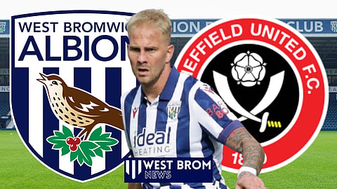 Uros Racic could be dropped for West Brom to face Sheffield United [Credit: Imago]
