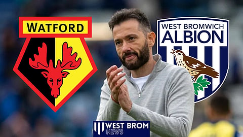 West Brom faced Watford on Sunday afternoon. (Credit: Imago)