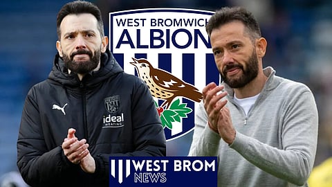 Ex-West Brom manager Carlos Corberan (Credit: Imago)
