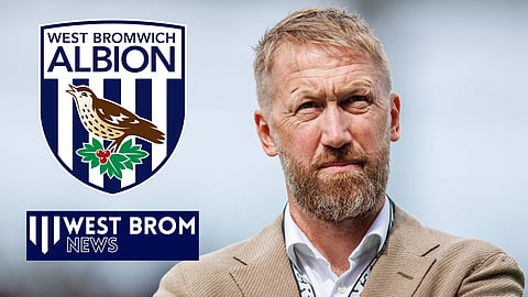 Graham Potter played for West Brom between 1997 and 2000. (Credit: Imago)