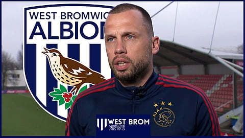 John Heitinga has been linked with the West Brom job (Credit: AFC Ajax).