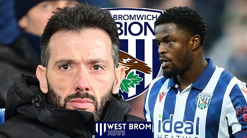 West Brom could lose Carlos Corberan and Josh Maja. (Credit: Imago)