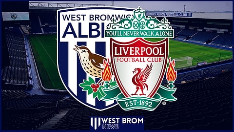 West Brom and Liverpool badges