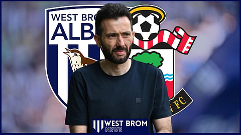 West Brom boss Carlos Corberan is among favourites for Southampton job