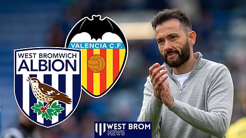 Carlos Corberán has joined Valencia from West Brom [Credit: Imago]