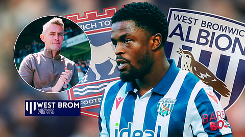 Ipswich are linked with West Brom striker Josh Maja. (Credit: Imago)