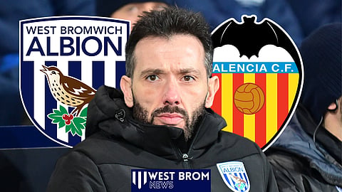 Valencia want West Brom boss Carlos Corberan. (Credit: Imago)