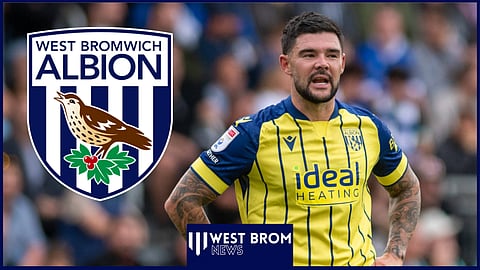 West Brom midfielder Alex Mowatt (Credit: Imago).