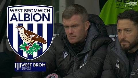 Interim West Brom boss Chris Brunt [Credit: Sky Sports Football]