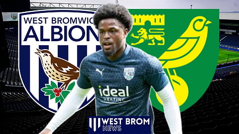 Josh Maja receives timely boost at West Brom after Norwich City news [Credit: Imago]