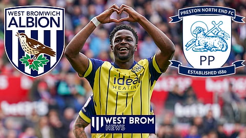 Josh Maja ran the show for West Brom v Preston North End [Credit: Imago]