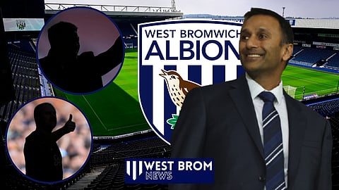 Shilen Patel has two new West Brom managerial candidates lined up [Credit: Imago]