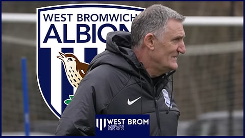 West Brom manager, Tony Mowbray [credit: Birmingham City Football Club]
