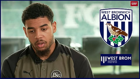 FC St Gallen striker Willem Geubbels [Credit: SRF Sport via YouTube].