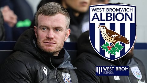 Chris Brunt is interim manager at West Brom. (Credit: Imago)