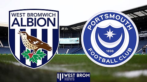 West Brom took on Portsmouth at The Hawthorns.