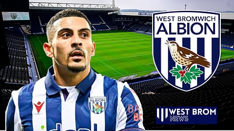 Karlan Grant will not be happy with his West Brom role [Credit: Imago]