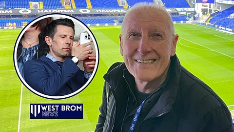 Andrew Nestor loves what Tony Brown did in West Brom v Sheffield Wednesday. (Credit - Imago/BBC Radio WM via X)