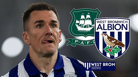 West Brom skipper Jed Wallace was crucial v Plymouth [Credit: Imago]