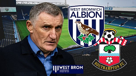Tony Mowbray's West Brom want a Southampton star [Credit: Imago]