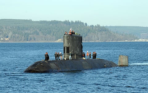 Canadian Victoria class submarine