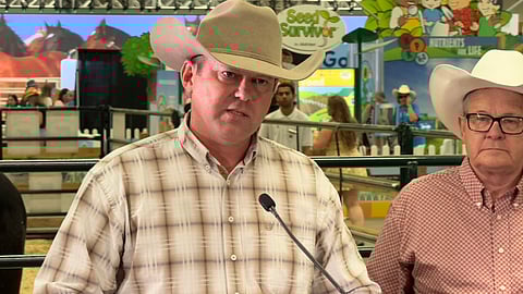 Alberta Agriculture and Irrigation Minister RJ Sigurdson